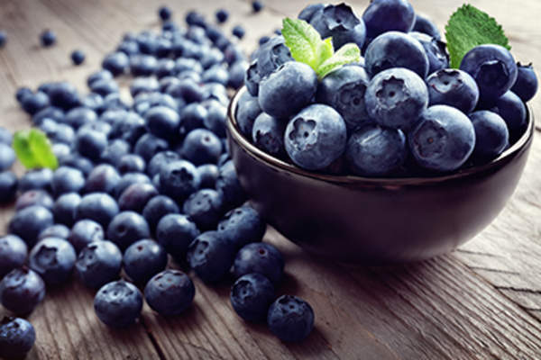 Blueberries.