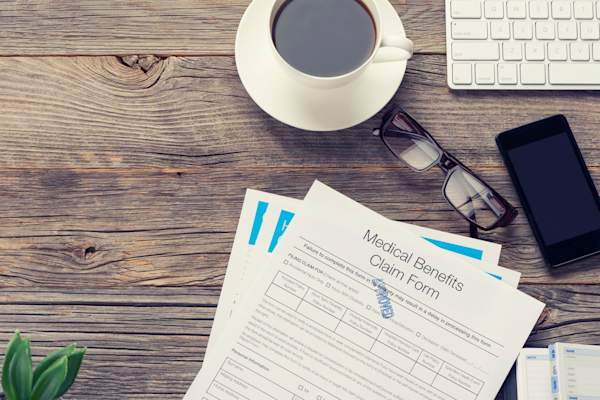 Medical benefits claim form
