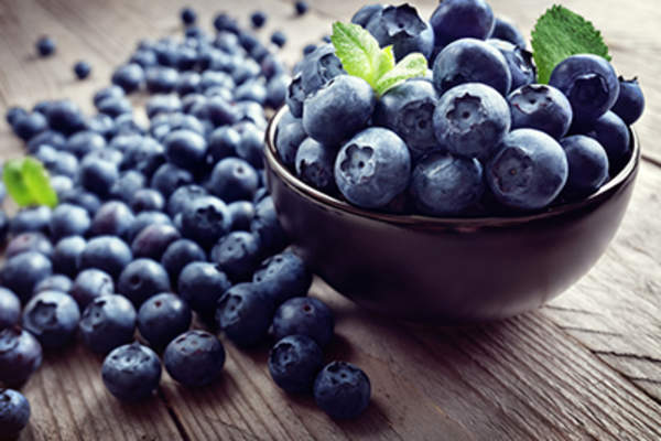 Blueberry antioxidant organic superfood