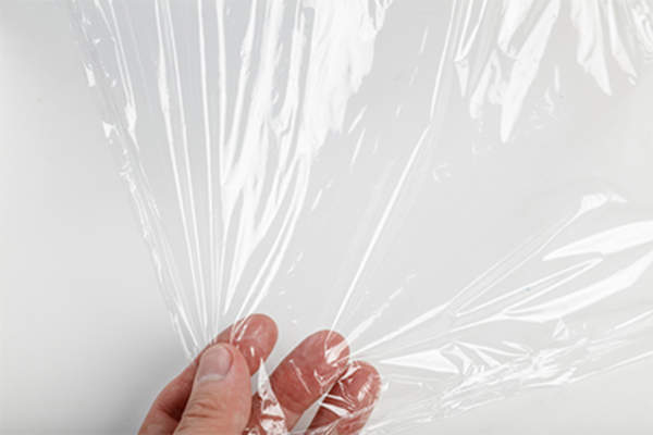 Plastic wrap.