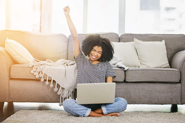 Woman taking her first steps towards becoming an advocate.