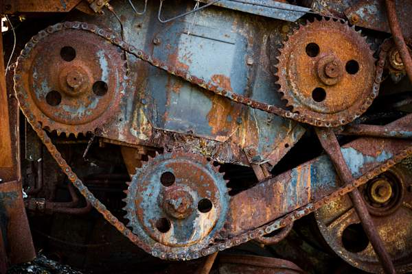 Rusted gears