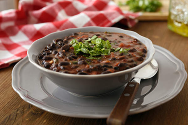 Black bean soup.