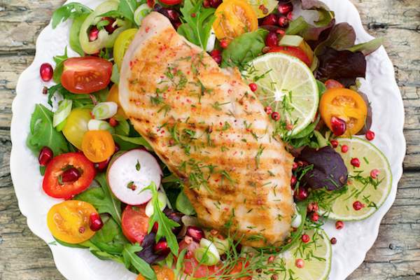 Healthy meal.