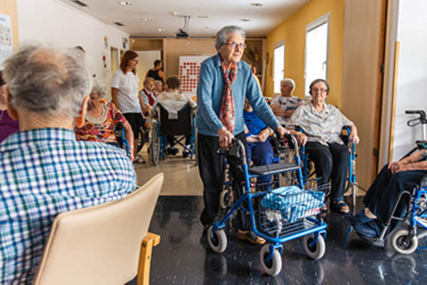 Nursing home residents.