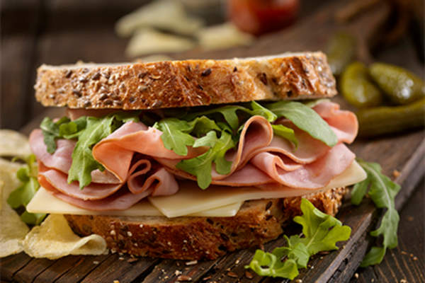 Ham sandwich.