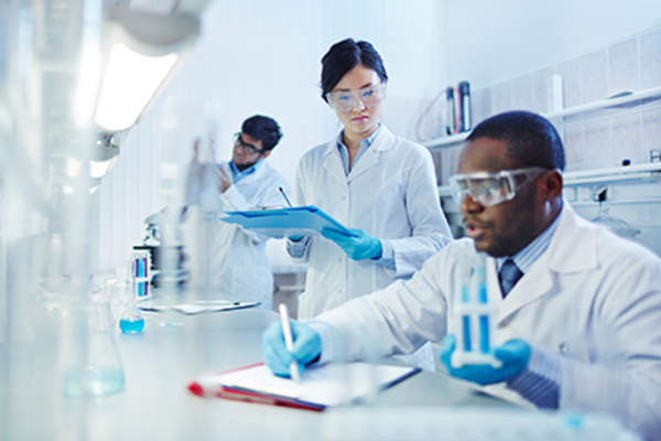 Genetic researchers.