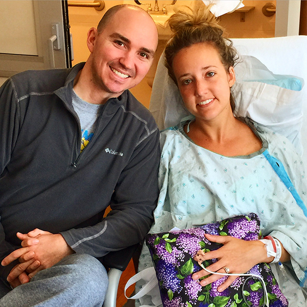 Natalie Hayden and husband