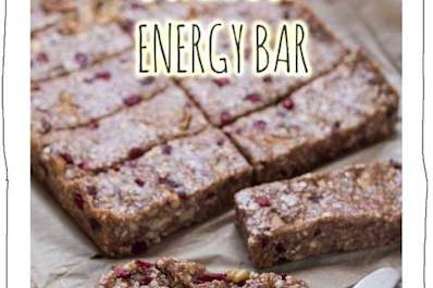 Superfood Energy Bar Recipe
