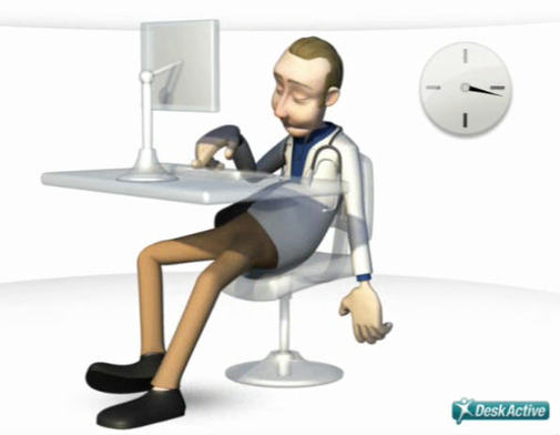 DeskActive exercise at your desk