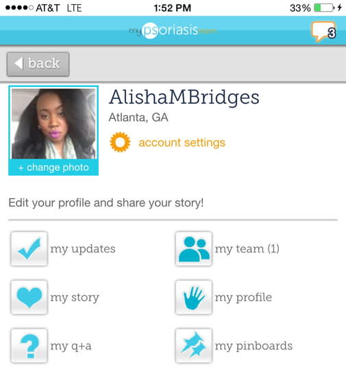 Psoriasis app.
