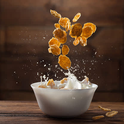cereal and milk