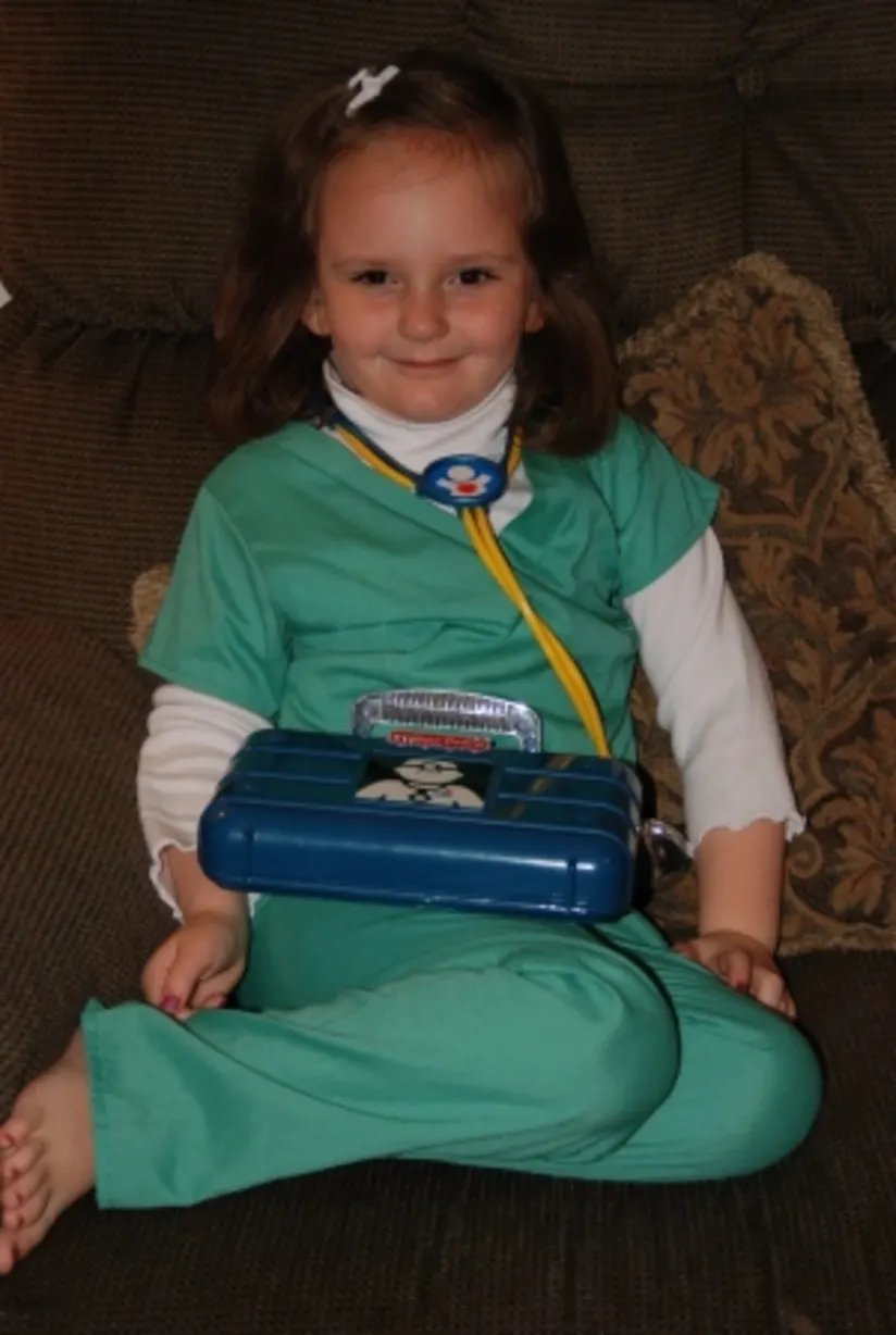 Melina at Halloween