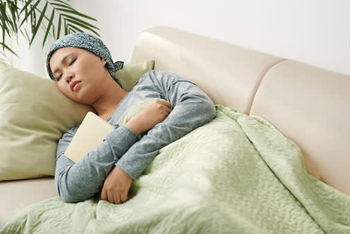 woman asleep