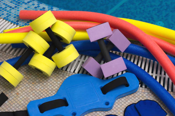 Multiple floatation devices.