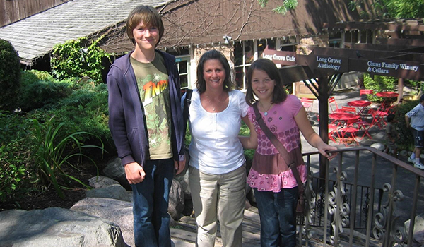 Cathy Kramer and Her Children