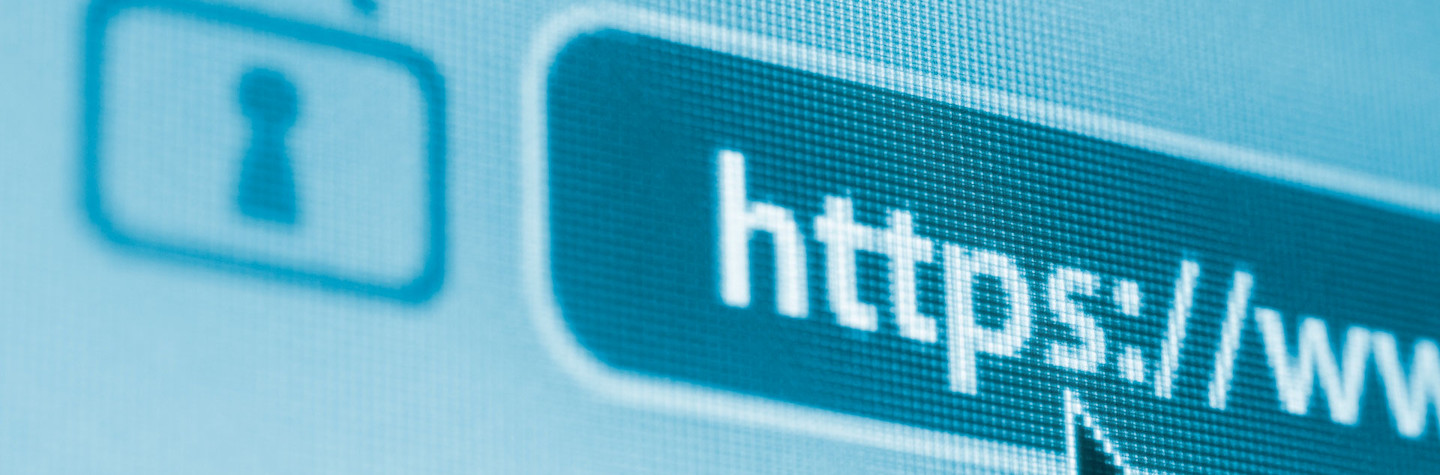 'HTTPS' in adresbalk van browserscherm