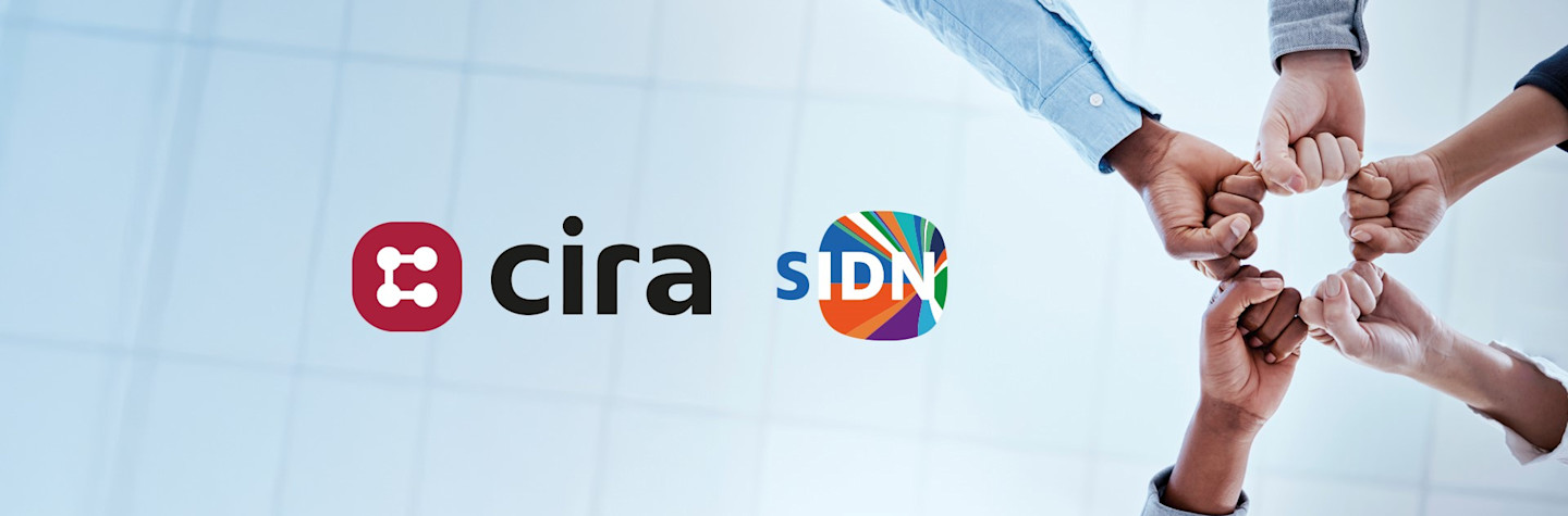 SIDN and CIRA teamwork concept