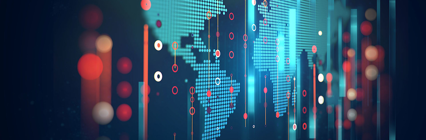 Concept van wereldwijde connecties