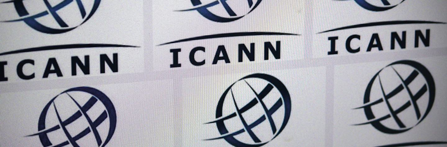 Multiple ICANN logo on one screen