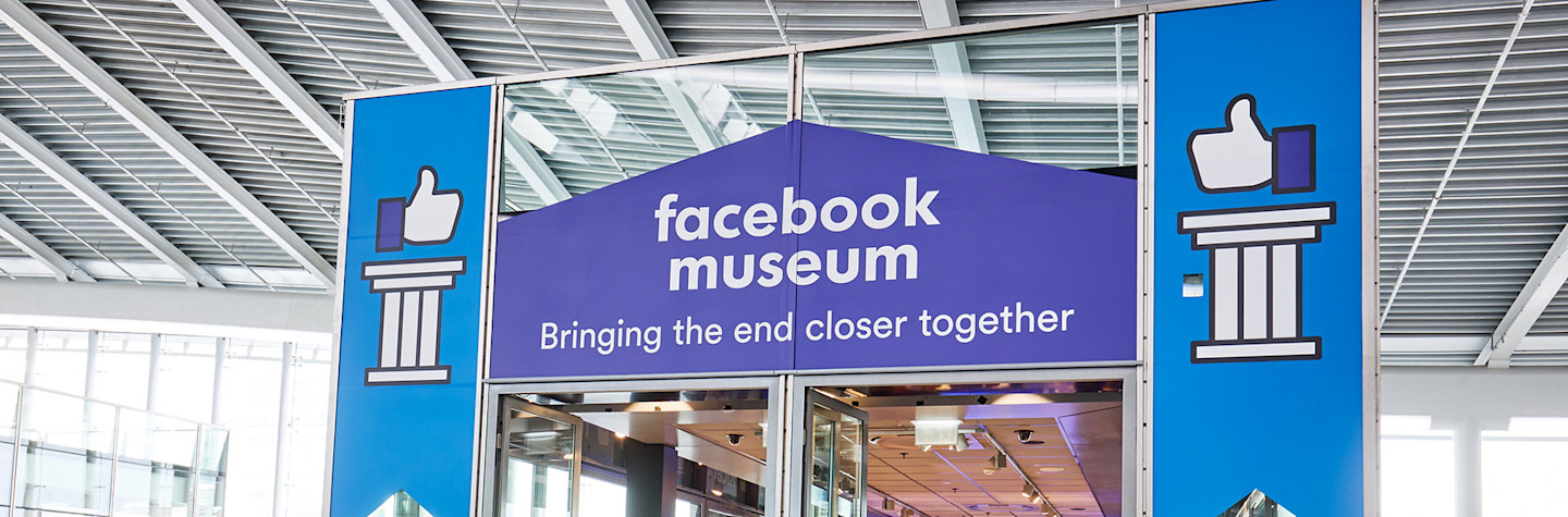 The Facebook Museum at Utrecht Central Station