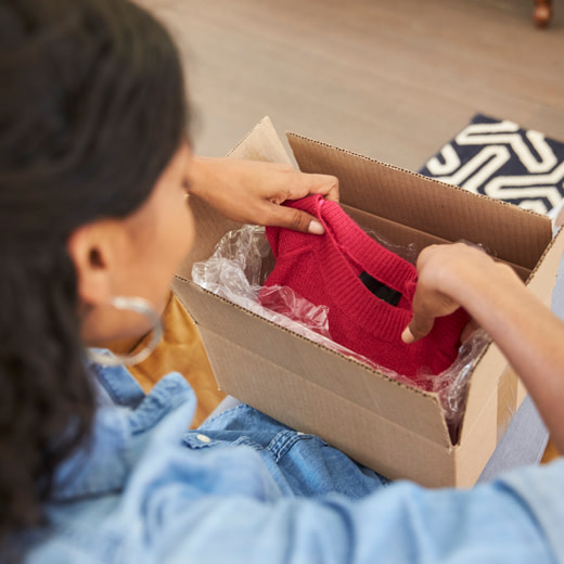 Thumb-open-package