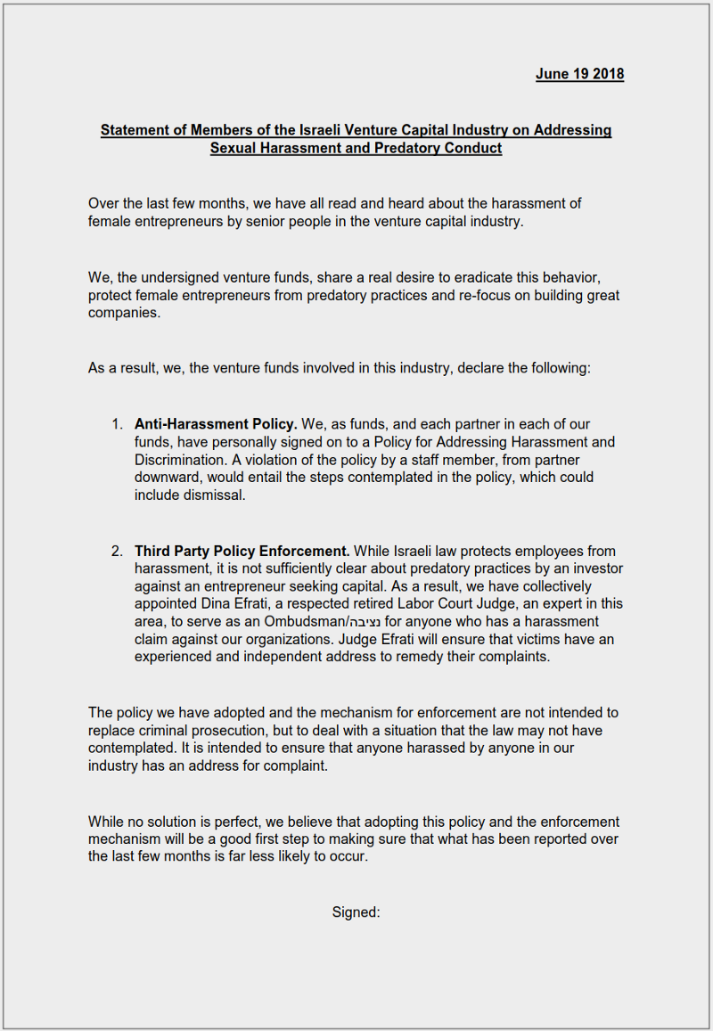 israel-sexual-harassment-agreement-page-1