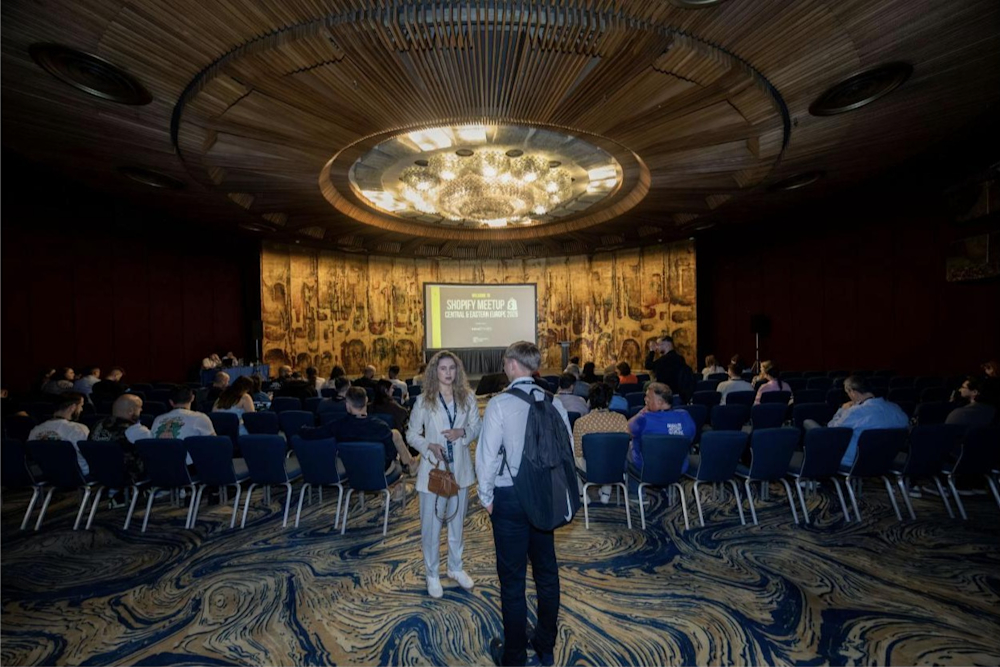 Shopify Meetup CEE 2026 - Opening venue shot