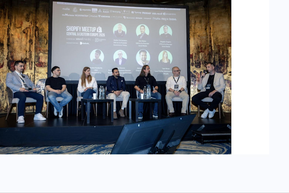 Shopify Meetup CEE 2026 - AI panel discussion