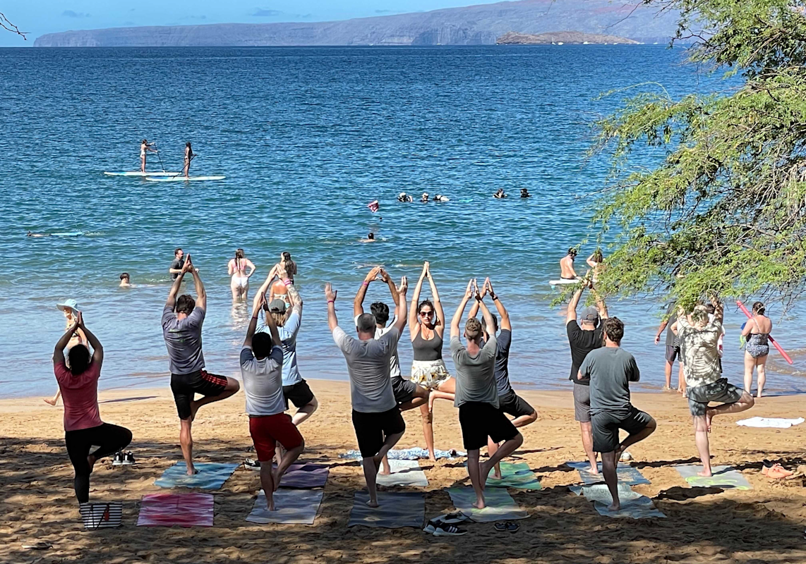Photo of team in Hawaii