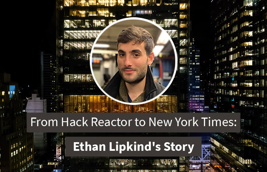 Headline image for From Hack Reactor to New York Times: Ethan Lipkind's Story blog
