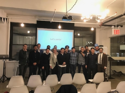 Michelle's Hack Reactor Graduation Night