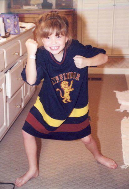 Jordan as a child, growing up in the Hill Country of Texas