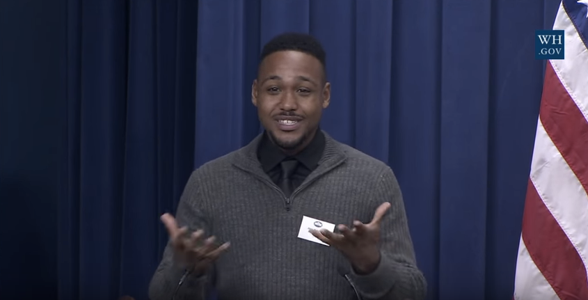 Hack Reactor Remote Beta Grad Speaks about Improving Policing Efforts at the White House's Image