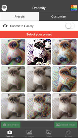 Students’ “Instagram for Google Deep Dream” Featured in Popular Science, The Verge, Wired, Discovery News, The Next Web & More's Image