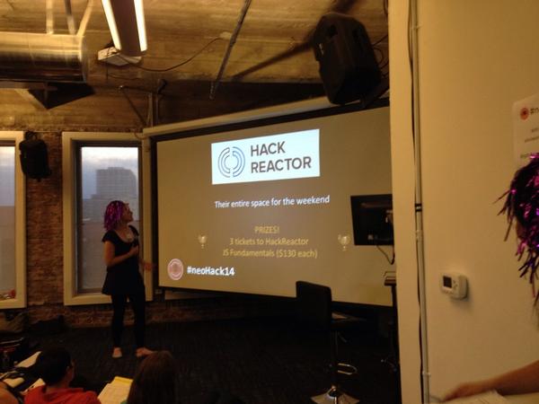 Hack Reactor Hosts #neoHack14, a Newbie-Friendly Hackathon by Girl Develop It's Image