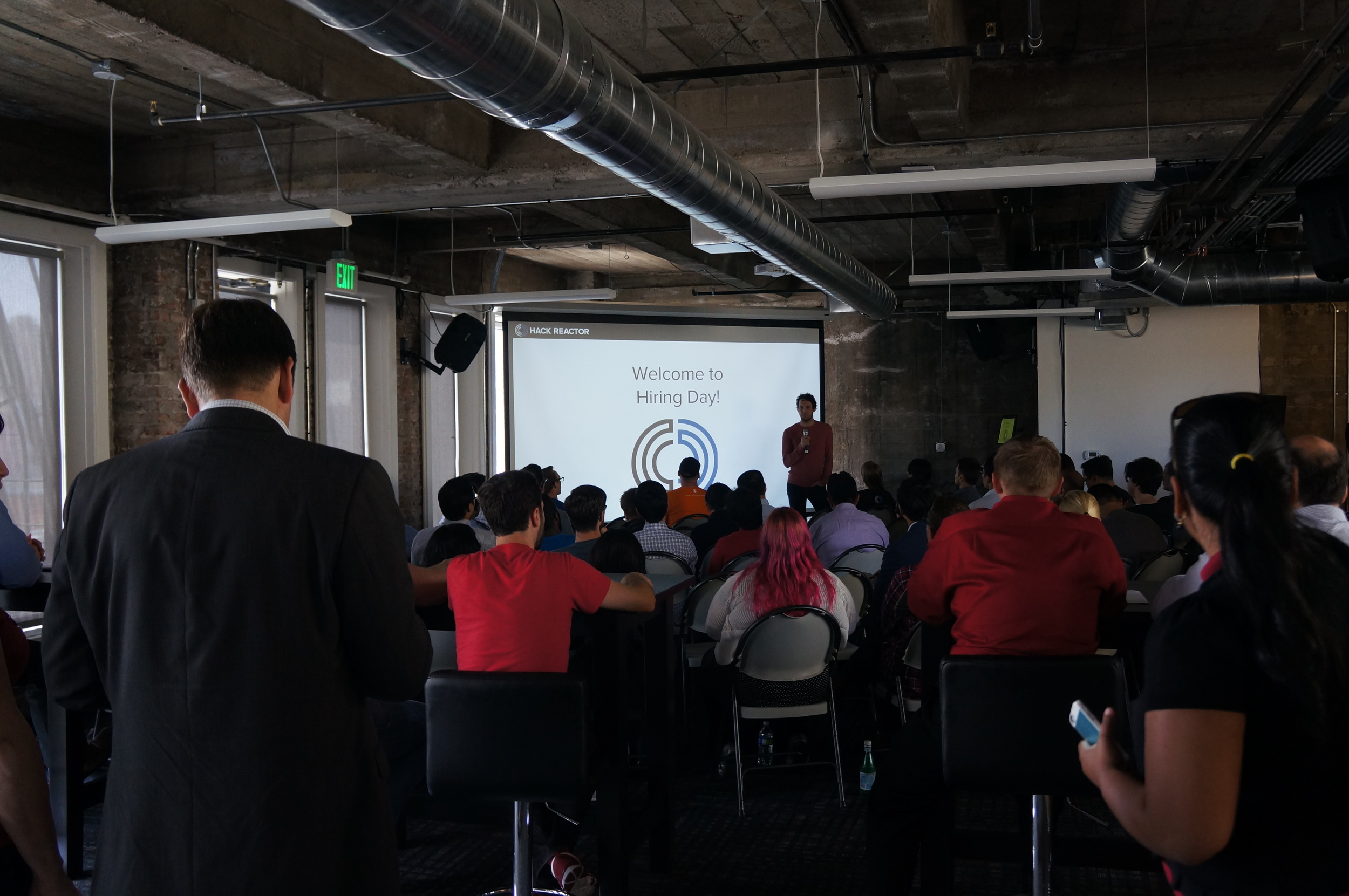 Hiring Day drew a slew of employers from top companies and growing ventures.