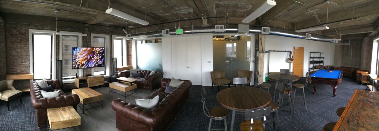 The Douglas is a fun space to lounge or catch up over a game of pool.