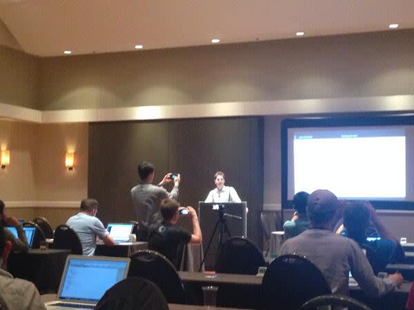 Instructor Marcus Phillips Teaches Dynamic & Inspiring Training Track at 2014 JS Conf's Image