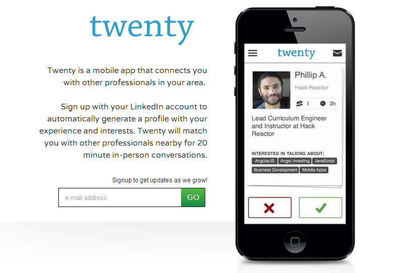Grow Your Professional Network 20 Minutes At A Time Thanks to Student App's Image
