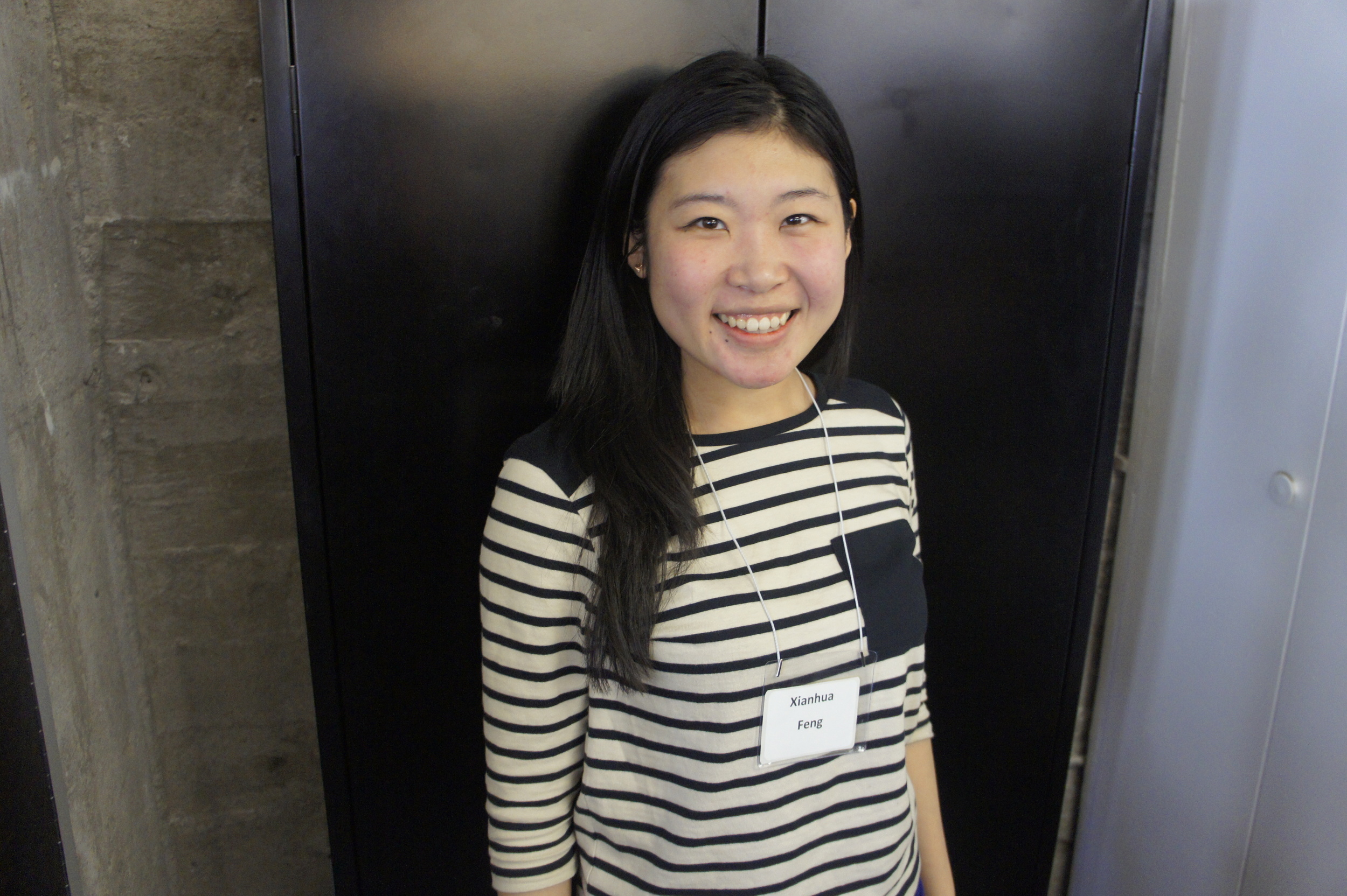 Xianhui Feng is the first recipient of the Level the Field scholarship.