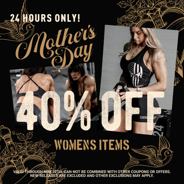 40% off women's items