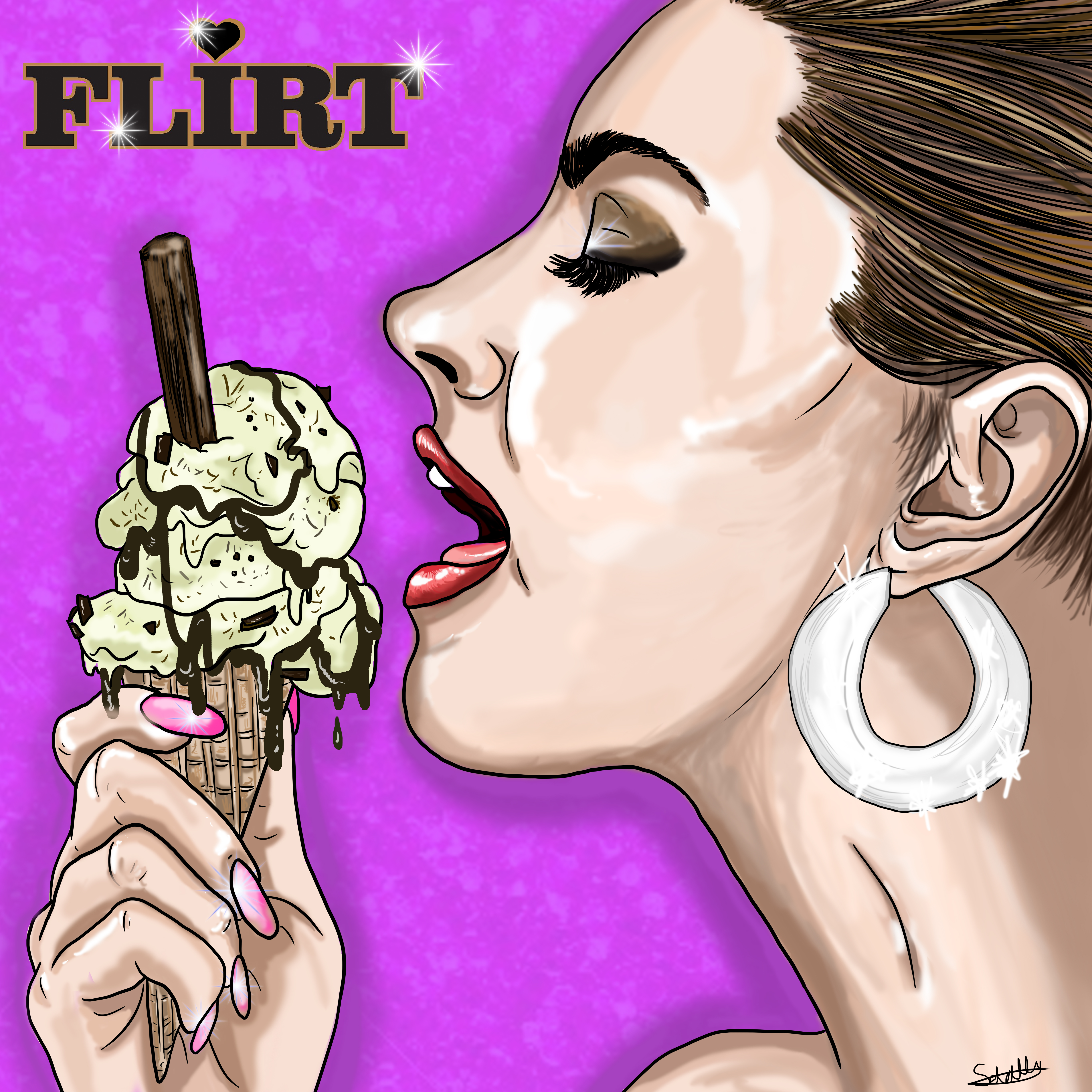 flirt woman