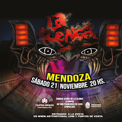 La Renga se presenta en Mendoza