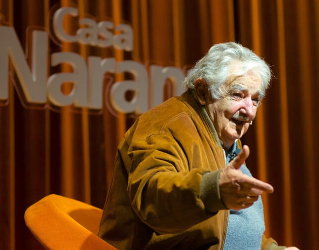Pepe Mujica en Casa Nranja