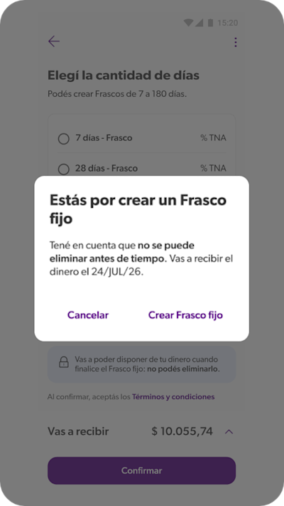Cómo hacer un Frasco fijo