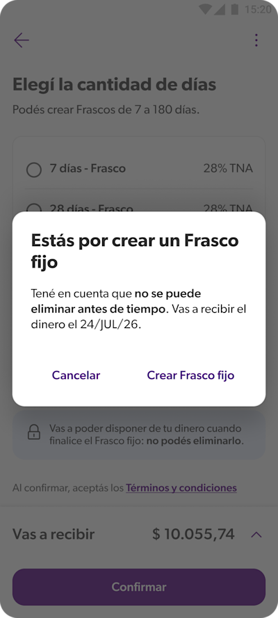 Cómo hacer un Frasco fijo