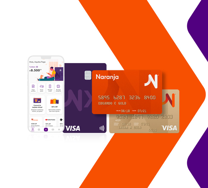 Tarjetas de crédito Naranja X