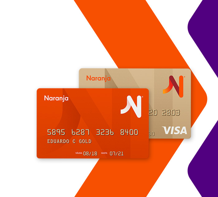 Tarjetas de crédito Naranja X