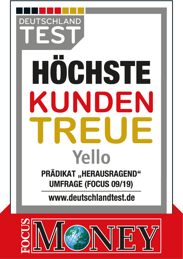 Kundentreue: Yello ist „Herausragend